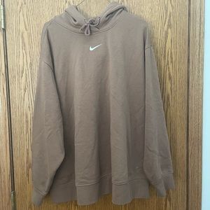 Oversized middle swoosh Nike hoodie